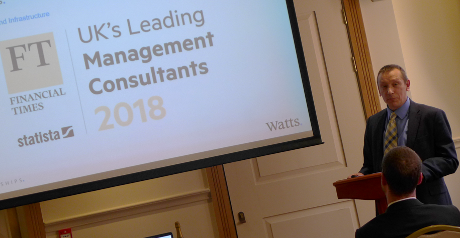 Ian Ford, MD Watts sets the tone of surveyor excellence at MPG 2018 April
